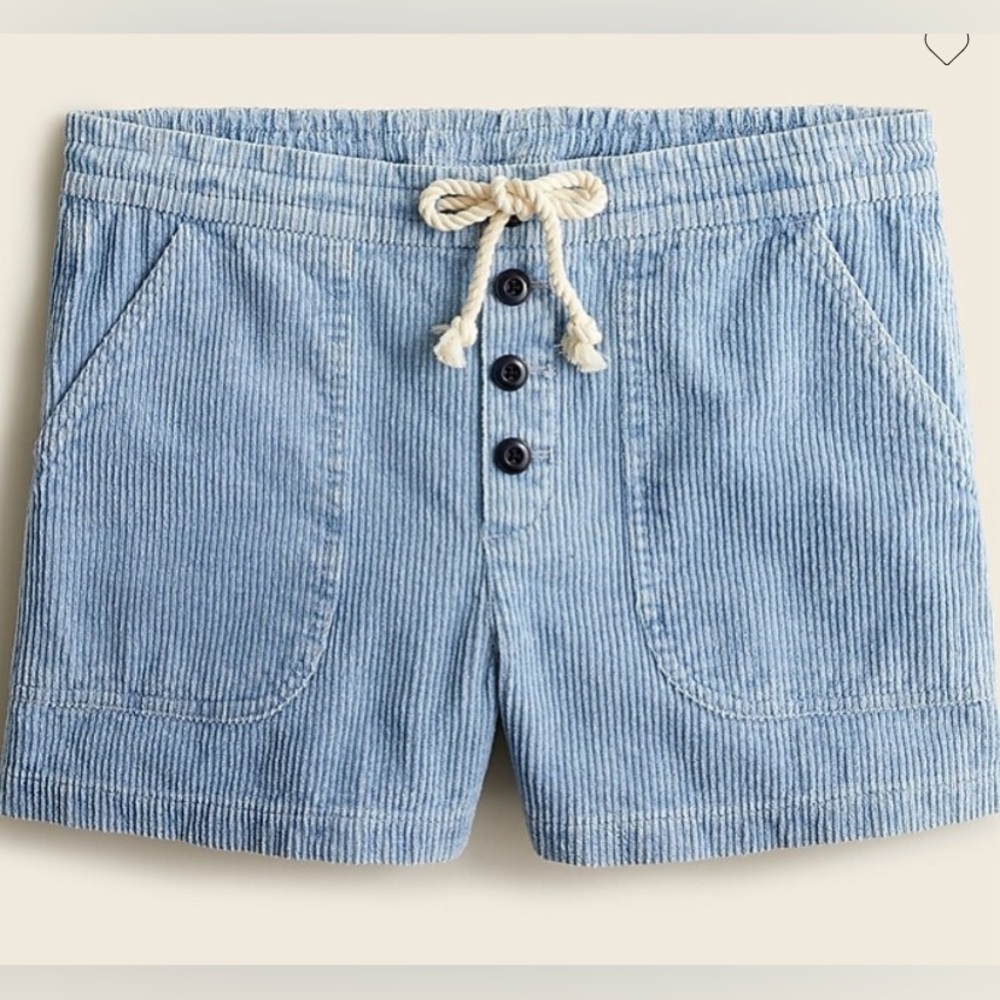 J Crew Corduroy Pull-on Short